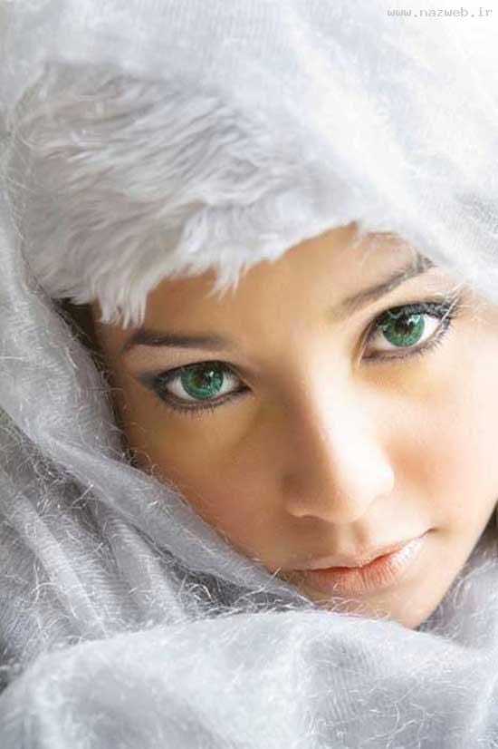 عکس های انتخاب دخترانی با چهره و چشمانی جذاب