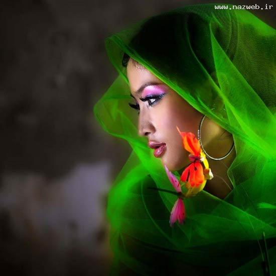 عکس های انتخاب دخترانی با چهره و چشمانی جذاب