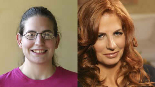 عکس های دیدنی از زنان زشتی که با آرایش زیبا شدند