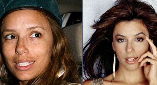 عکس های دیدنی از زنان زشتی که با آرایش زیبا شدند