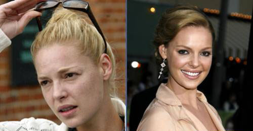 عکس های دیدنی از زنان زشتی که با آرایش زیبا شدند