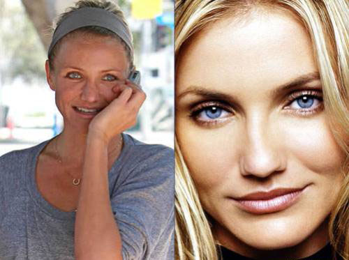 عکس های دیدنی از زنان زشتی که با آرایش زیبا شدند