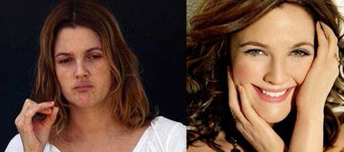 عکس های دیدنی از زنان زشتی که با آرایش زیبا شدند