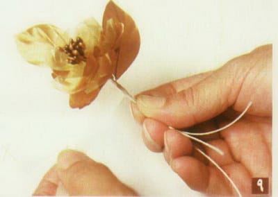 آموزش ساخت گل های پارچه ای آموزش ساخت گل های پارچه ای