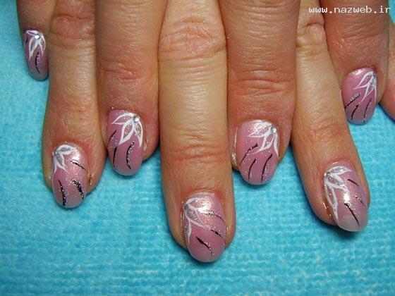 تصاویری زیبا از مدل های فرنج ناخن های دخترانه