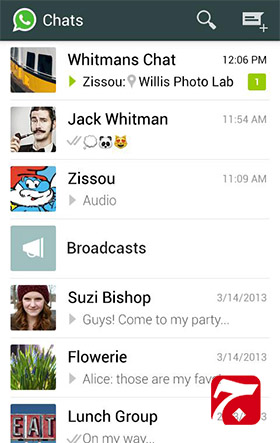 دانلود برنامه واتس اپ اندروید WhatsApp Messenger v2.11.432 1 11 دانلود برنامه واتس اپ اندروید WhatsApp Messenger v2.11.432