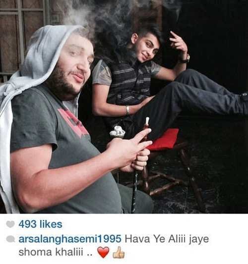 فعالیت چهره های ایرانی سرشناس در شبکه های اجتماعی