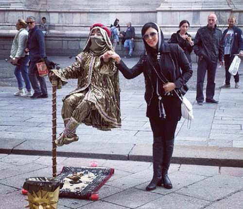 فعالیت چهره های ایرانی سرشناس در شبکه های اجتماعی