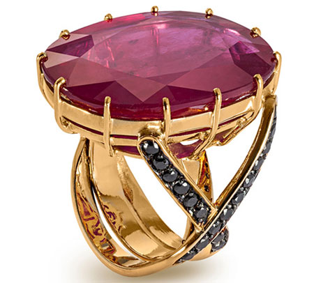  مدل گوشواره و انگشتر زنانه با برند Alice Avila 