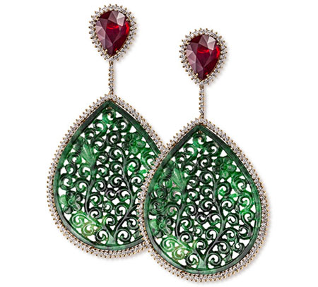  مدل گوشواره و انگشتر زنانه با برند Alice Avila 