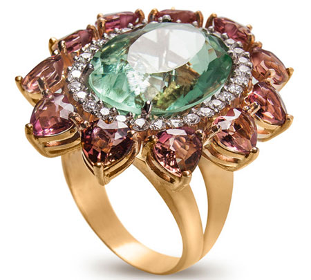  مدل گوشواره و انگشتر زنانه با برند Alice Avila 