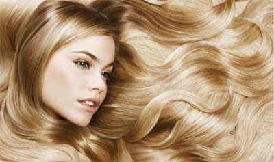 فرهای زیبا روی موها،موهای پشت سر آرایش موها