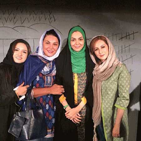 حمایت آزاده نامداری از خانم بازیگری که جنجالی شد! +عکس