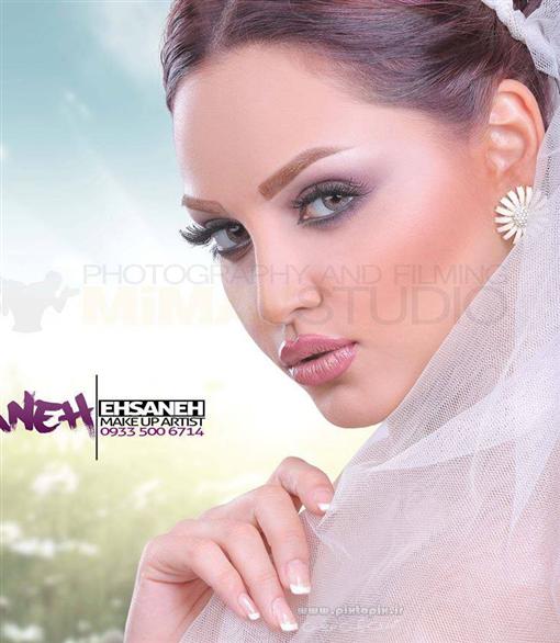 دانلود مدل جدید آرایش خفن عروس 2015