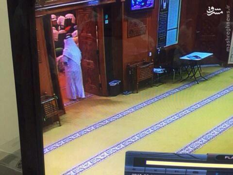 عکس/ لحظه ورود عامل انتحاری به مسجد شیعیان