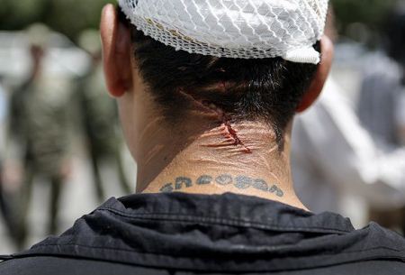 تصاویری از بدن خط خطی اراذل و جاهلین تهران تصاویری از بدن خط خطی اراذل و جاهلین تهران