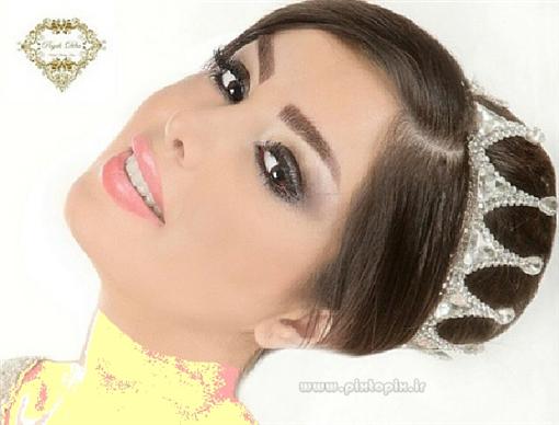 دانلود مدل جدید آرایش خفن عروس 2015