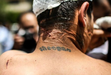 تصاویری از بدن خط خطی اراذل و جاهلین تهران تصاویری از بدن خط خطی اراذل و جاهلین تهران