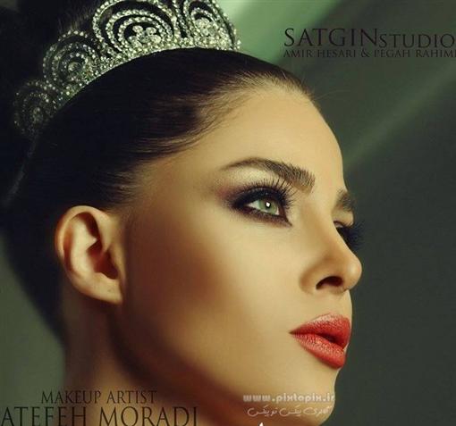 دانلود مدل جدید آرایش خفن عروس 2015