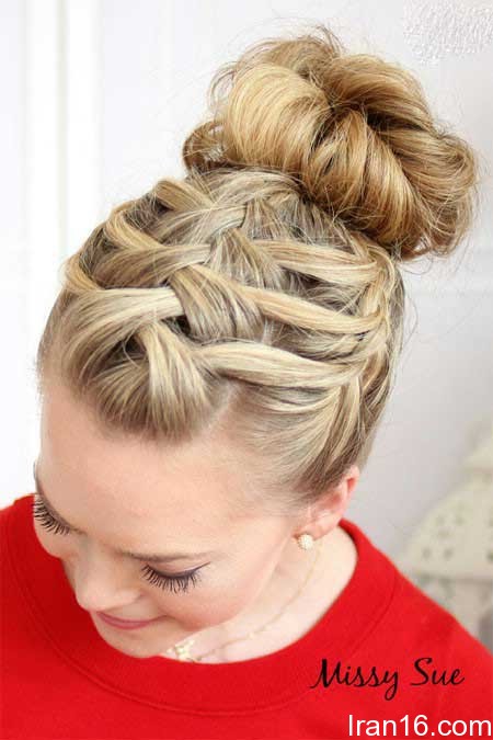 مدل های بستن مو برای خانم های شیک