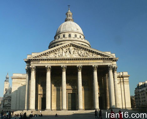 پانتئون،پانتئون در پاریس مکانهای تفریحی پاریس,دیدنی های شهر پاریس