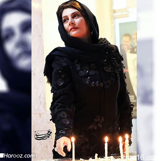 عکس بی حجاب هنگامه قاضیانی