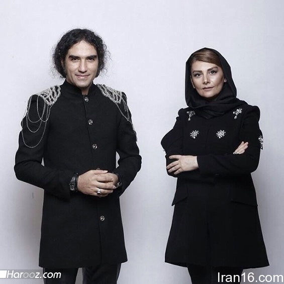 هنگامه قاضیانی و رضا یزدانی خواننده راک ایرانی