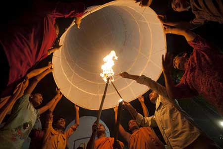 جشنواره آیینی بوداییان بنگلادش – داکا عکسهای جالب,تصاویر جالب