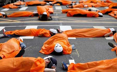 اعتراض ضد دولتی کارگران در تایوان عکسهای جذاب,تصاویر دیدنی