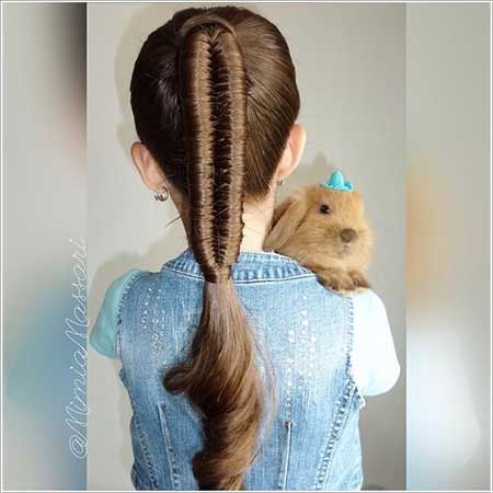 مدل موهای ساده و زیبا مخصوص دختران