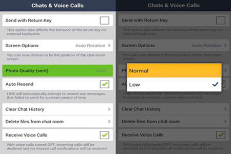 آموزش کار با لاین, سیستم عامل اندروید