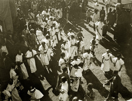 تصاویر مراسم‌های عزاداری محرم, آیین‌های عزاداری محرم در عصر قاجار