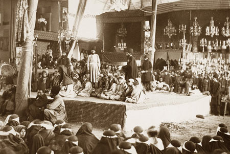 تصاویر مراسم‌های عزاداری محرم, آیین‌های عزاداری محرم در عصر قاجار