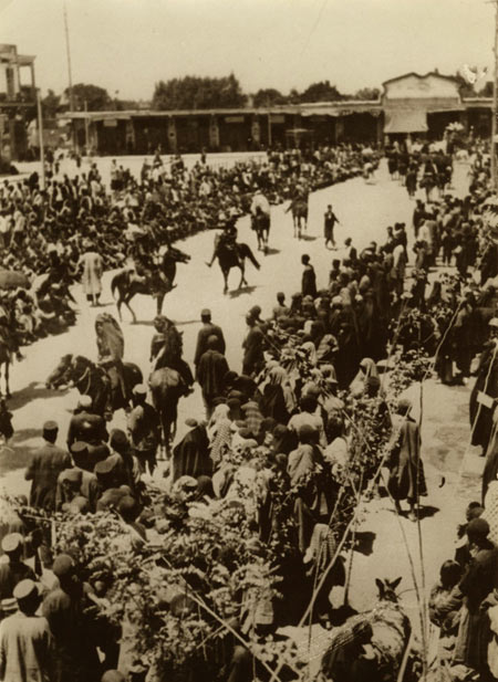 تصاویر مراسم‌های عزاداری محرم, آیین‌های عزاداری محرم در عصر قاجار