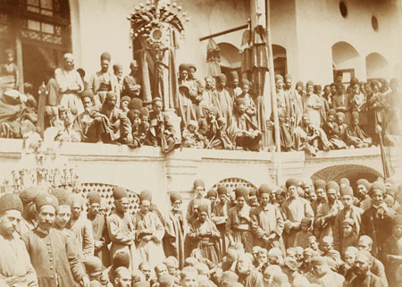 تصاویر مراسم‌های عزاداری محرم, آیین‌های عزاداری محرم در عصر قاجار