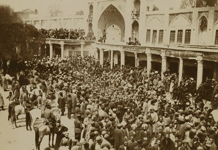 تصاویر مراسم‌های عزاداری محرم, آیین‌های عزاداری محرم در عصر قاجار