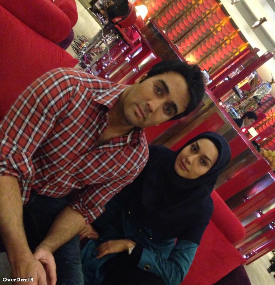 عکس صدف طاهریان همراه با پوریا پورسرخ -5