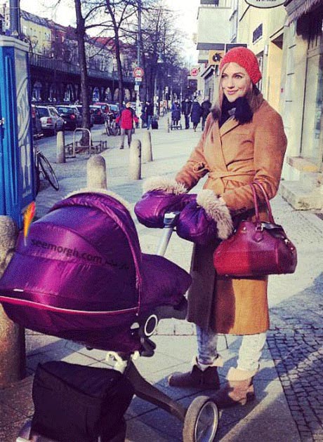 عکس های دختر مریم اوزرلی که مثل مادرش زیباست