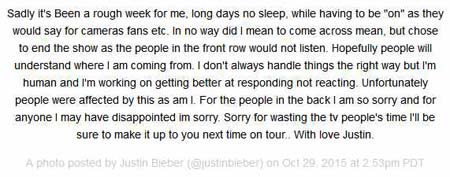 خواننده پر طرفدار وسط کنسرت قهر کرد و رفت + عکس