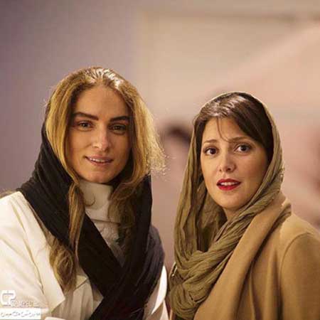 مهناز افشار، طناز طباطبایی و سحر دولت شاهی در یک گالری