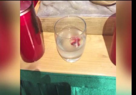 ماجرای معجزه یک تکه نان درون لیوان آب + تصاویر