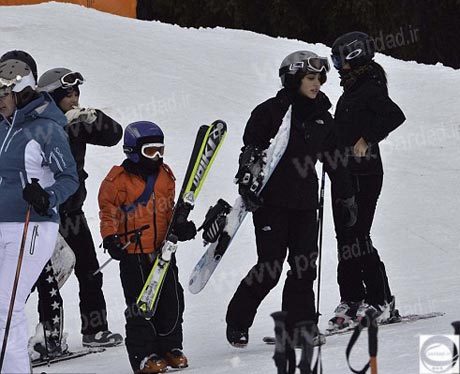 شباهت عجیب این دختر هالیوودی معروف به گلشیفته فراهانی +تصاویر