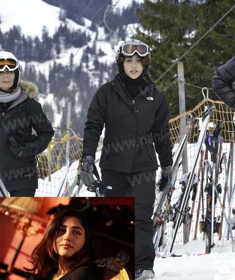 شباهت عجیب این دختر هالیوودی معروف به گلشیفته فراهانی +تصاویر