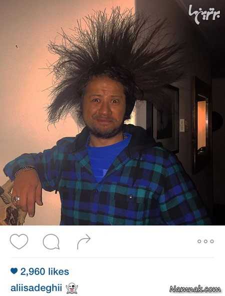 علی صادقی علی صادقی ، عکس جدید علی صادقی ، رضا صادقی و همسرش