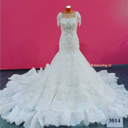 لباس عروس 95 , لباس عروس 2016 , مدل لباس عروس پفی , لباس عروس بلند