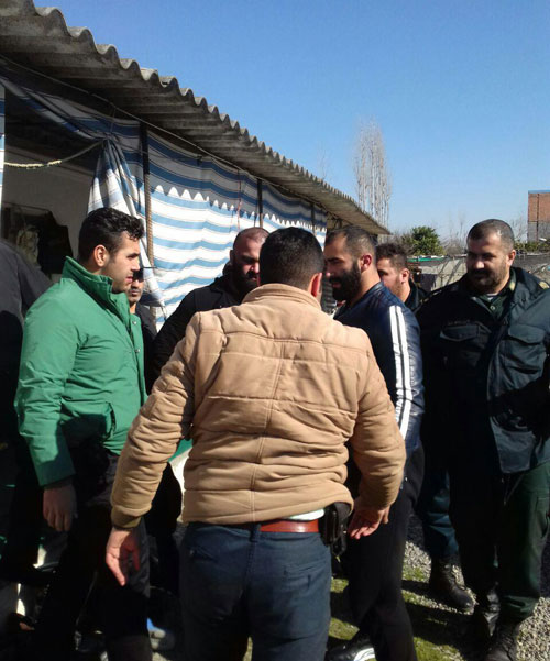 جدیدترین تصاویر دستگیری و گرداندن شاه مازندران در محل جرم