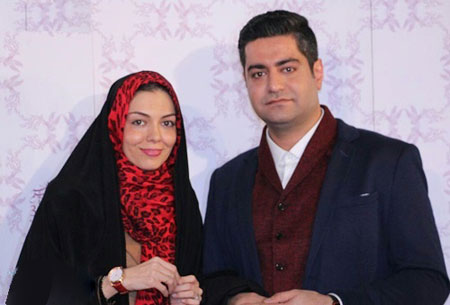 عکس آزاده نامداری و همسر جدیدش در جشنواره فیلم فجر