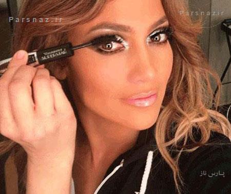 لوازم آرایشی که جنیفر لوپز از آن استفاده میکند+عکس