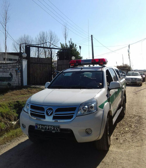 جدیدترین تصاویر دستگیری و گرداندن شاه مازندران در محل جرم