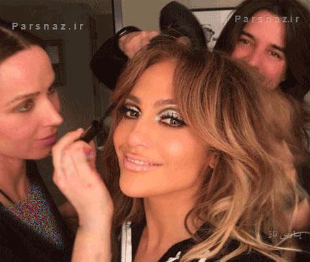 لوازم آرایشی که جنیفر لوپز از آن استفاده میکند+عکس